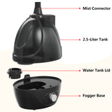 BETAZOOER Reptile Humidifier (Black/2.5 L)